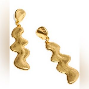 NWT - Madewell Squiggle Drop Earrings